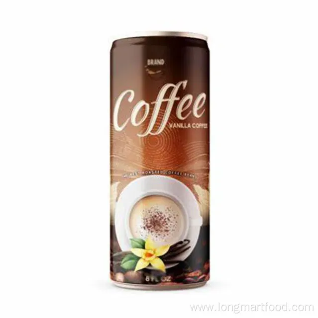 250ml Slim Cans Pet Bottled Coffee Co-Packers for Sale