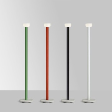 Modern Italian Design: Minimalist Art Deco Living Room Furniture with Floor Lamp