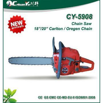 Saw di atas pemegang 49cc dengan usaha mengurangkan Starter CY-5908