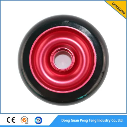 Hot sale colorful PU Scooters wheel For 100*24mm scooters wheels