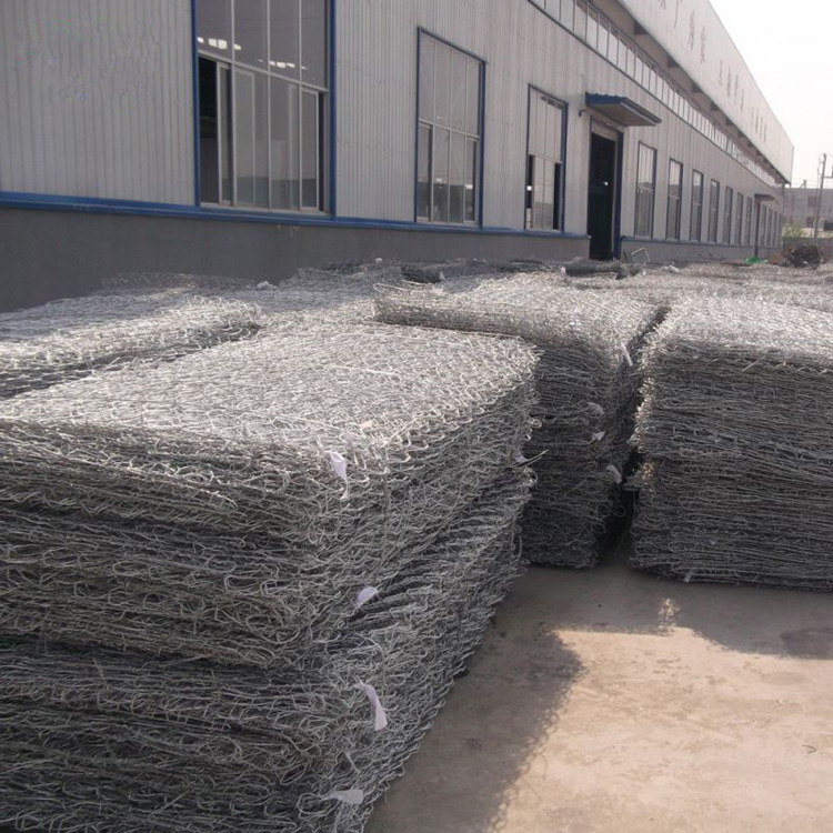 hexagonal highly galvanized woven gabion boxes