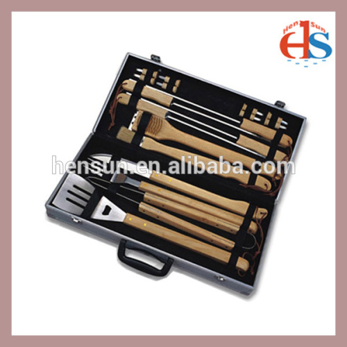 BBQ Accessories Tool Set with Aluminum Case