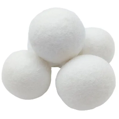 Handmade Organic Wool Drying Balls - Custom Logo, Odorless Laundry Discs