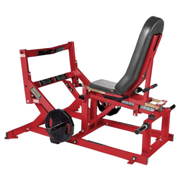 Leg extension and leg curl machine training equipment
