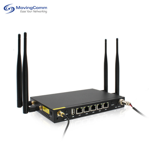 1200 Mbps WiFi 4G Dualsim Industrial GPS Vehicle Router