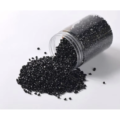 High concentration food grade carbon black masterbatch