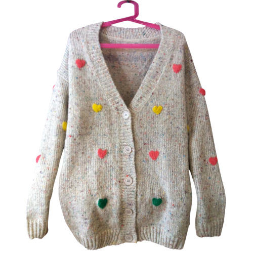 Lady Knittted Cardigan Sweater