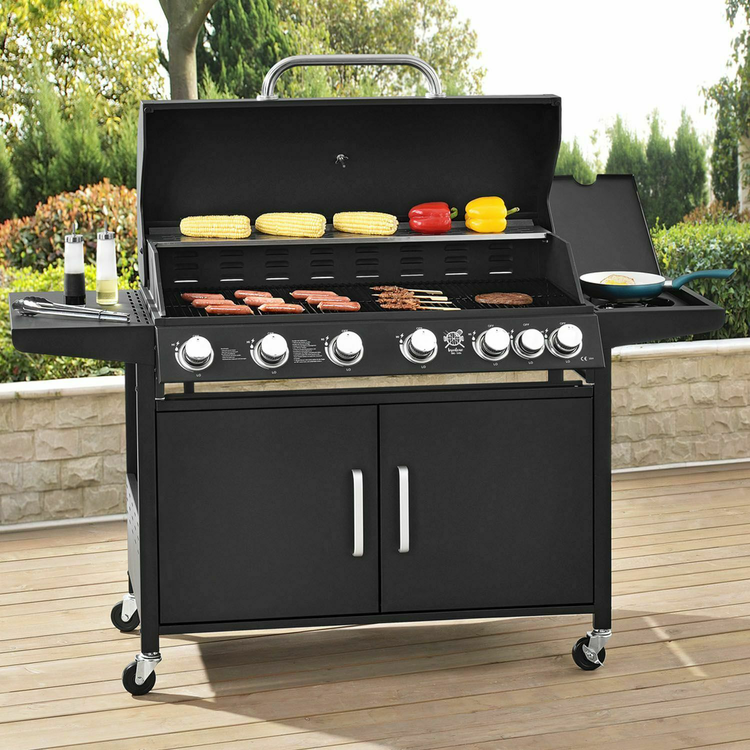 Six Burners Gas Grill