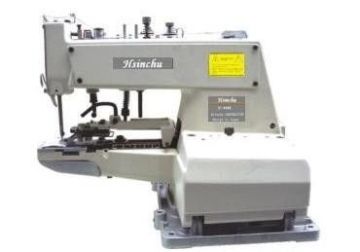 Single Girth Button Sewing Machine , Single Needle Lockstitch Machine