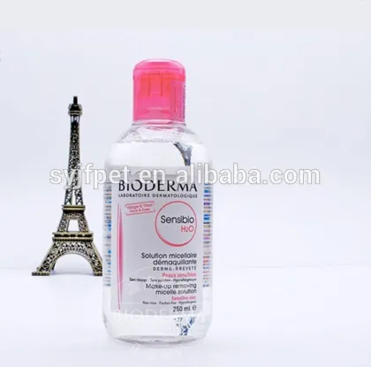 plastic pet shower gel shampoo make -up remover l bottles 250ml