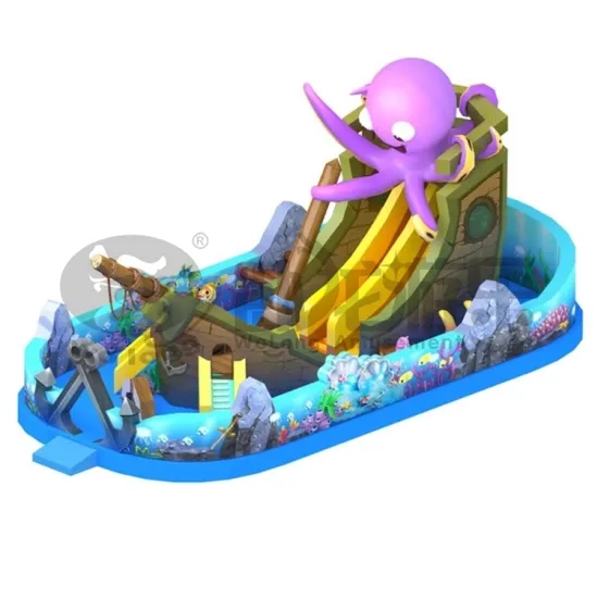 popular PVC inflatable castle bouncer slide