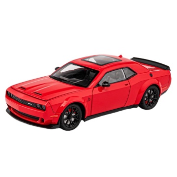1/24 Scale Hellcat Diecast Metal Car with Sound, Light, Pullback, and Opening Doors