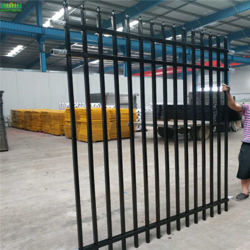 Powder Coated Wrought Iron Fence