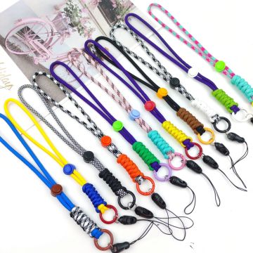China Fashion Flower Phone Strap - Hot Sale 4 Color Phone Lanyard