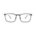 Νέο στυλ Ευρώπης unisex πλήρες rim ορθογώνιο πολύχρωμα μεταλλικά οπτικά γυαλιά