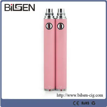 2014 Newest colorful evod twist battery 1300mah  huge capacity