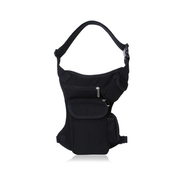 Black or Custom Waist Leg Bag for Men
