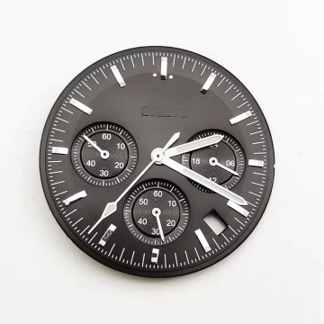 32.5mm Watch Dial and Needle Substitute for Quartz VK63 Movement