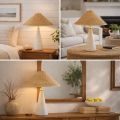 Yolanda Rattan Metal Table Lamp