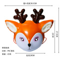 Máscara de cosplay de PVC infantil fofa deer fox