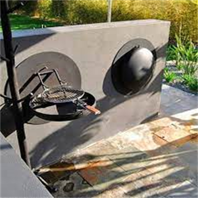 Garden Steel Fire Pit Barbecue