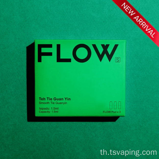 Flow Pods 100% orlginal รสชาติใหม่พร้อม vape