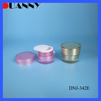 ACRYLIC ROUND SHAPE CONE JAR FOR SAMPLE AND UV NAIL GEL IN STOCK