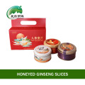 Высококачественные ломтики меда и женьшеня