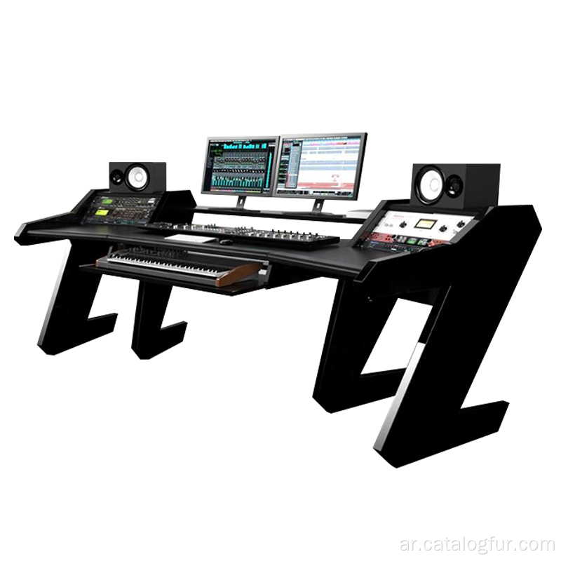 حامل لوحة مفاتيح مكتب تسجيل استوديو بالجملة مع خزانة متنقلة لغرفة الموسيقى