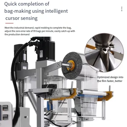 Fully Automatic Powder Packaging Machine for Milk, Coffee, Milk Tea, and Soy Milk