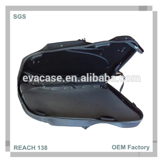 bike case of custom eva bike bag of bicycle case for mountain bike and race bike with handle and wheels