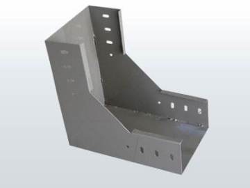 Galvanized steel horizontal cable tray accessories