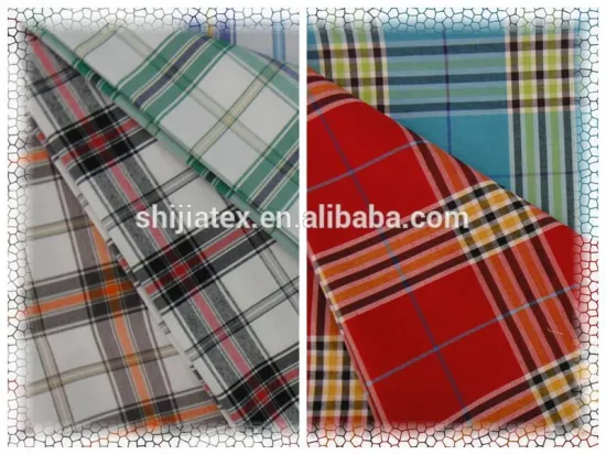 t/c 85/15 yarn dyed fabric /fabric for pants/the weight is high