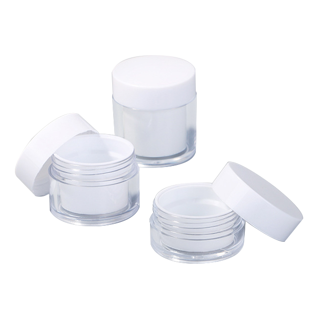 cosmetic face cream jar for skin care