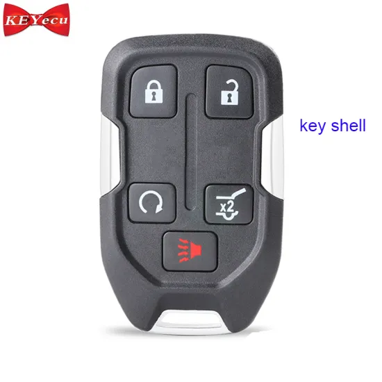 KEYECU for GMC Terrain 2018 2019 Acadia 2017 2018 2019 Remote Key Shell Case Fob for HYQ1EA HYQ1AA