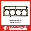 Junta de cabeza de metal Chevrolet 12589226