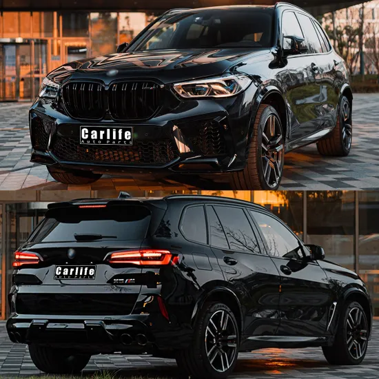BMW X5 G05 2019-2022 Body Kits: Upgrade to X5M Front Bumper, Grille, Wheel Arch, Rear Bumper