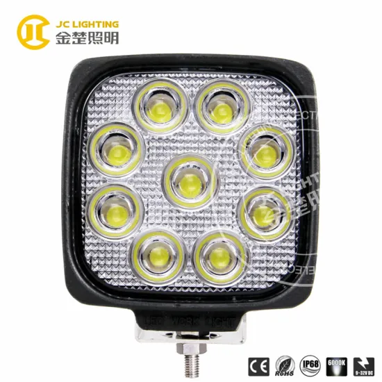 27w commercial electric small led work light with magnetic base