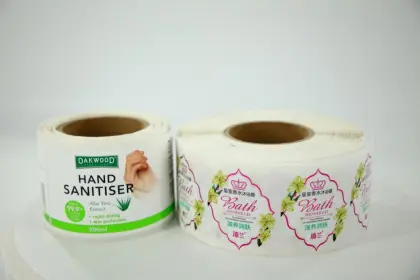 custom stickers logo stickers vinyl paper logo stickers