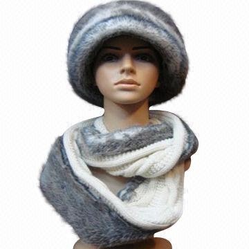 Winter scarf set, suitable for insulating winter