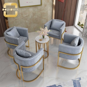 Blue Luxury Hotel and Nail Salon Customer Chairs - Wholesale Beauty Spa Equipment Supplier