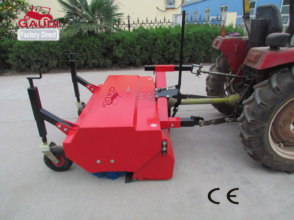 Tractor Pto Road Sweeper with Collector (CE approved)