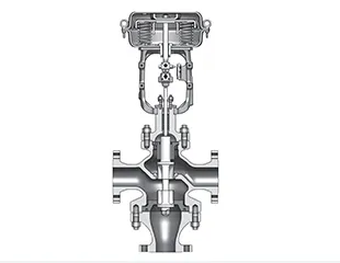 Top-Guided Single Seated Control Valves
