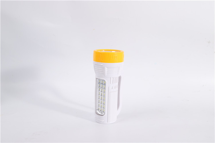 New Product Portable Rechargeable Outdoor Solar LED Flashlight Hand Held Search Light