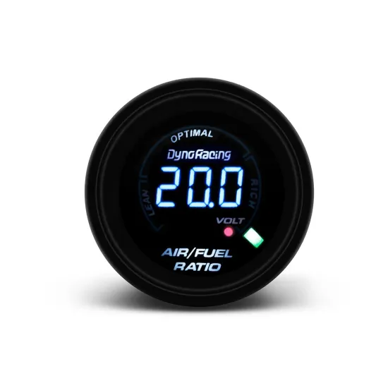 52mm Digital Air Fuel Ratio (AFR) Meter with Narrow Band Lens - Electrical Car Engine Monitoring Gauge