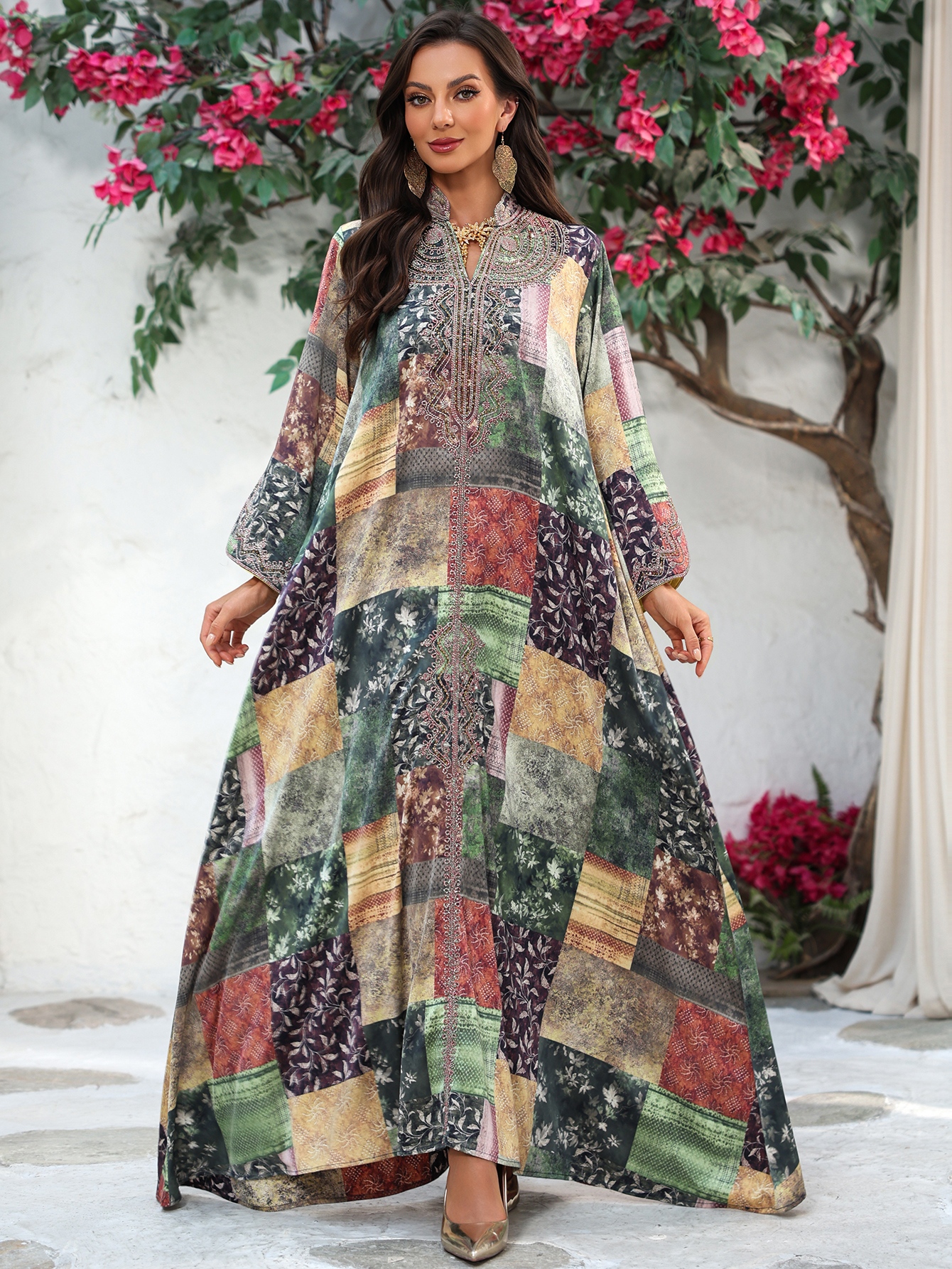 Bohemian Patchwork Detail 2