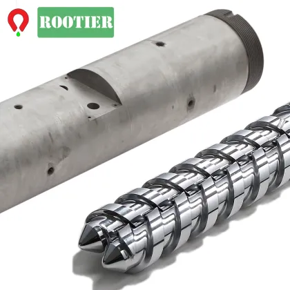 KraussMaffei Injection Molding Machine Kmd45 Twin Parallel Screw Barrel