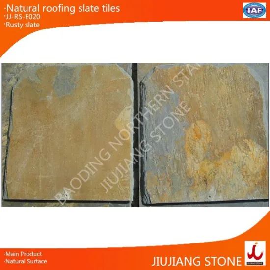Natural decorative slate roof tile