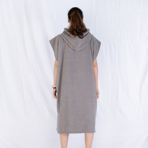 Customized sleeveless microfiber towel poncho