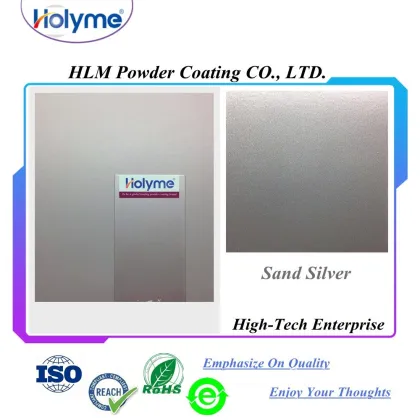 Antibacterial and antibacterial powder coatings